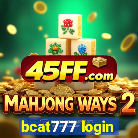 bcat777 login